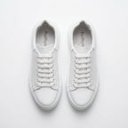 Adidasi barbati din piele naturală, A - 500, alb - Paul Style