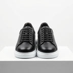 Adidasi barbati din piele naturală, A - 500, Negru - Paul Style