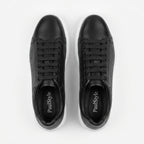 Adidasi barbati din piele naturală, A - 500, Negru - Paul Style