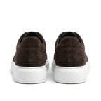 Adidasi barbati din piele naturală, A - 503, maro - velur - Paul Style