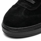 Adidasi barbati din piele naturală, A - 503, negru - velur tng - Paul Style