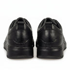 Adidasi barbati din piele naturală, M - 100, negru - Paul Style