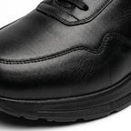 Adidasi barbati din piele naturală, M - 103, negru TNG - Paul Style