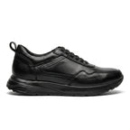 Adidasi barbati din piele naturală, M - 103, negru TNG - Paul Style