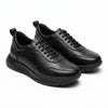 Adidasi barbati din piele naturală, M-103, negru TNG