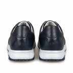 Adidasi barbati din piele naturală, M - 104, blue - t alba - Paul Style