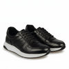 Adidasi barbati din piele naturală, M-104, negru-ta