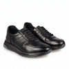 Adidasi barbati din piele naturală, M-104, negru-tng