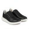 Adidasi barbati din piele naturală, M-107, negru