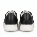 Adidasi barbati din piele naturală, M - 107, negru - Paul Style