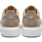 Adidasi barbati din piele naturală, M-112, bej-velur tMax - Paul Style
