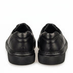 Adidasi barbati din piele naturală, M - 870, negru - Paul Style