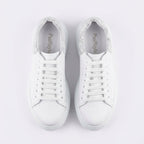 Adidasi dama alb, A - 287, din piele naturala - Paul Style