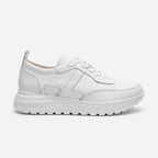 Adidasi dama alb, piele naturla, Bela - 204 - Paul Style