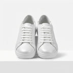 Adidasi dama albi,Vero105, din piele naturala - Paul Style