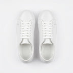 Adidasi dama albi,Vero105, din piele naturala - Paul Style