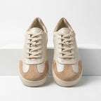 Adidasi dama bej, Vero - 226, din piele naturala - Paul Style