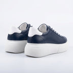 Adidasi dama bleumarin, piele naturla, Asti - 207 - Paul Style