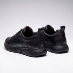 Adidasi dama negri, Aria195, din piele naturala - Paul Style