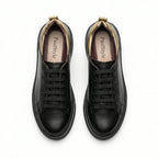 Adidasi dama negri, Fia - 18016, din piele naturala - Paul Style