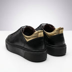 Adidasi dama negri, Fia - 18016, din piele naturala - Paul Style