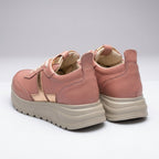 Adidasi dama nud - auriu, piele naturla, Bela - 204 - Paul Style