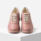 Adidasi dama nud - auriu, piele naturla, Villa - Prn - Paul Style