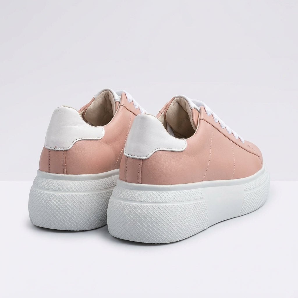 Adidasi dama nud, piele naturala, Asti - 207 - Paul Style