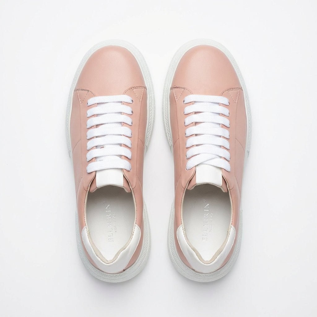 Adidasi dama nud, piele naturala, Asti - 207 - Paul Style