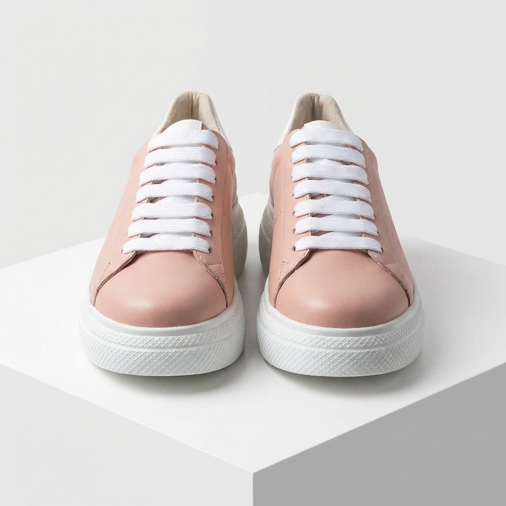 Adidasi dama nud, piele naturala, Asti - 207 - Paul Style