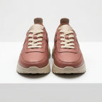 Adidasi dama roz - bizon, 204, din piele naturala - Paul Style