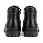 Ghete barbati din piele naturală, A-952, negru