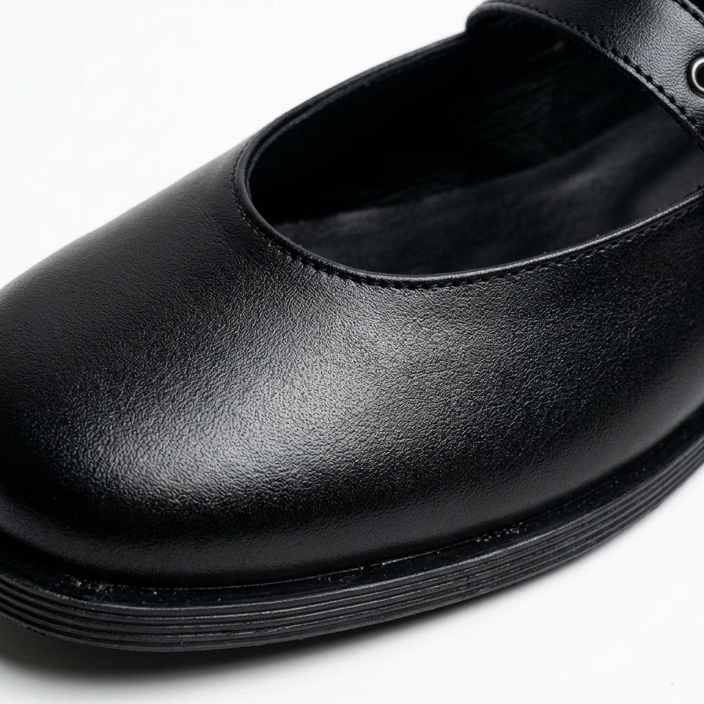 Balerini negru, din piele - cod 242 - Paul Style