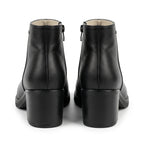 Botine dama negru, A-902, din piele naturala - Paul Style