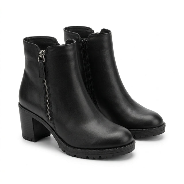 Botine dama negru