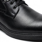 Ghete barbati din piele naturală, A-950, negru