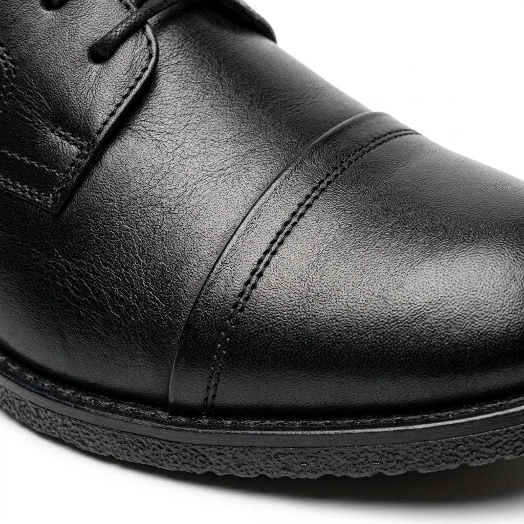 Ghete barbati din piele naturală, A-961, negru