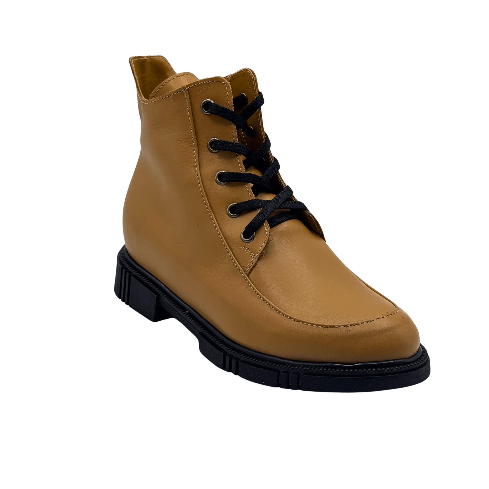 Ghete Dama din Piele Naturala, Culoare maro, Cod 740 - Paul Style