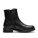 Ghete dama negru, A-382, din piele naturala - Paul Style