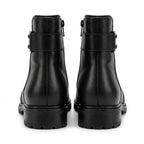Ghete dama negru, A-382, din piele naturala - Paul Style