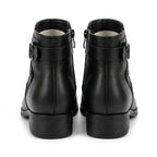 Ghete dama negru, A-701, din piele naturala - Paul Style