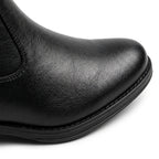 Ghete dama negru, A-701, din piele naturala - Paul Style