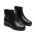 Ghete dama negru, A-701, din piele naturala - Paul Style