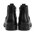 Ghete dama negru, A-940-1, din piele naturala - Paul Style