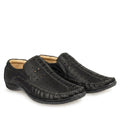 Mocasini barbati din piele naturală, M - 310, negru - Paul Style