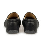Mocasini barbati din piele naturală, M - 310, negru - Paul Style