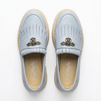 Mocasini dama alabastru - deschis, A - 293 - 3, din piele naturala - Paul Style