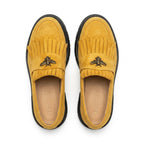 Mocasini dama galben - velur 231, din piele naturala - Paul Style