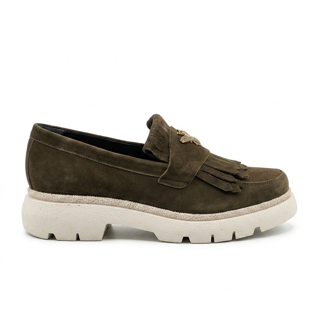 Mocasini dama kaki - velur 231, din piele naturala - Paul Style