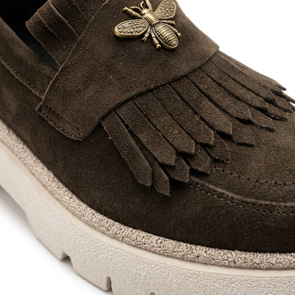 Mocasini dama kaki - velur 231, din piele naturala - Paul Style